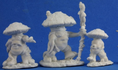 Mushroom Men (3), 77345 Reaper Miniatures, Inc.