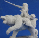 Ursula, Dwarven Bear Rider