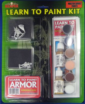 Learn to Paint Kit 5 - Armor, 8905 Reaper Miniatures, Inc.