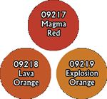 Lava Color Triad