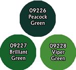 Brilliant Greens Triad
