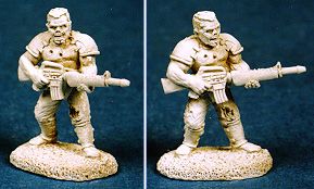 Zombie with Auto-Rifle, 32mm (Discontinued), Doom66602 Reaper Miniatures, Inc.