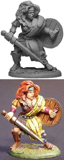 Vingan Cult Warrior Maiden (Discontinued), HQ3025 Lance & Laser