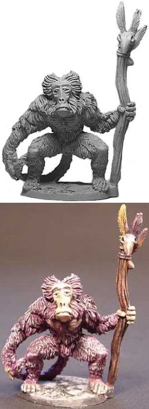 Baboon Shaman, HQ3048 Lance & Laser
