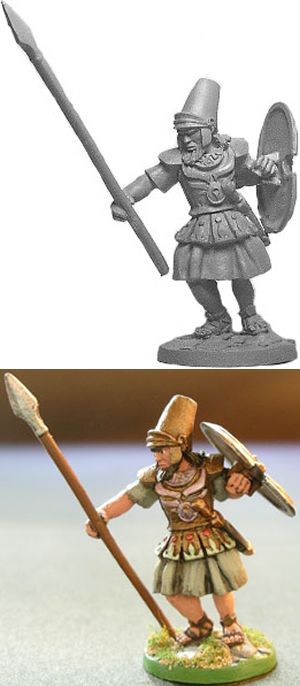 Dara Happan (Babylonian) Warrior, HQ3062 Lance & Laser
