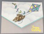 Birthday Female, Kite Flying Bunny