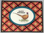 Birthday Male, Russet Pheasant