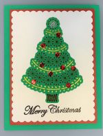 Christmas, Stitched Christmas Tree