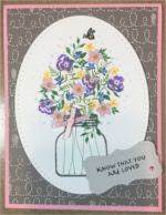 Encouragement, Mason Jar Bouquet