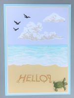 Encouragement, Beach Scene