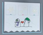 Love, Snow Couple w/Heart