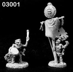 Undead Command Set (8) (Discontinued), SC3001 Reaper Miniatures, Inc.