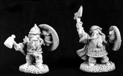 Dwarven Axemen (10) (Discontinued), SC3021 Reaper Miniatures, Inc.