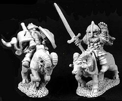 Dwarven Dragoon Command Set (4) (Discontinued), SC3027 Reaper Miniatures, Inc.