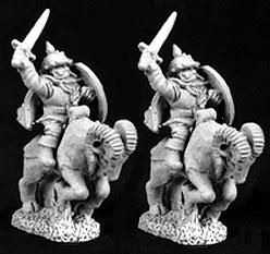 Dwarven Dragoons w/Swords (4) (Discontinued), SC3029 Reaper Miniatures, Inc.