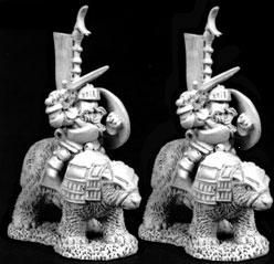 Dwarven Elite Cavalry w/Swords (3) (Discontinued), SC3031 Reaper Miniatures, Inc.
