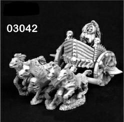 Undead Four-Horse Chariot (Discontinued), SC3042 Reaper Miniatures, Inc.
