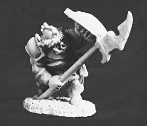 Black Orc w/Polearm (Discontinued), SC3050 Reaper Miniatures, Inc.
