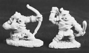 Black Orc Bowmen (Discontinued), SC3052 Reaper Miniatures, Inc.