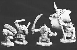 Black Orc Command (Discontinued), SC3053 Reaper Miniatures, Inc.