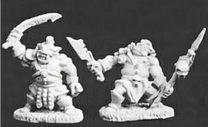 Black Orc Champions (Discontinued), SC3054 Reaper Miniatures, Inc.